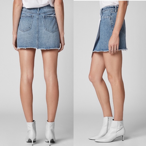 Blank NYC Side By Side Skirt Asymmetrical 26 New - Picture 2 of 8